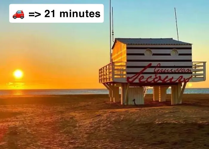 Апартаменты T2 Lumineux Avec Parking Prive *